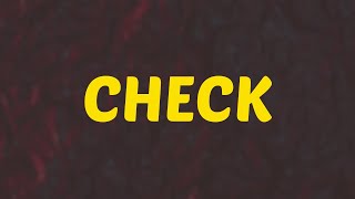What Does CHECK Means || Meanings And Definitions With Example in ENGLISH