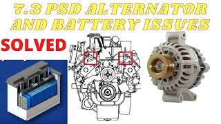 7.3 POWERSTROKE ALTERNATOR AND BATTERY ISSUES EXPLAINED.......