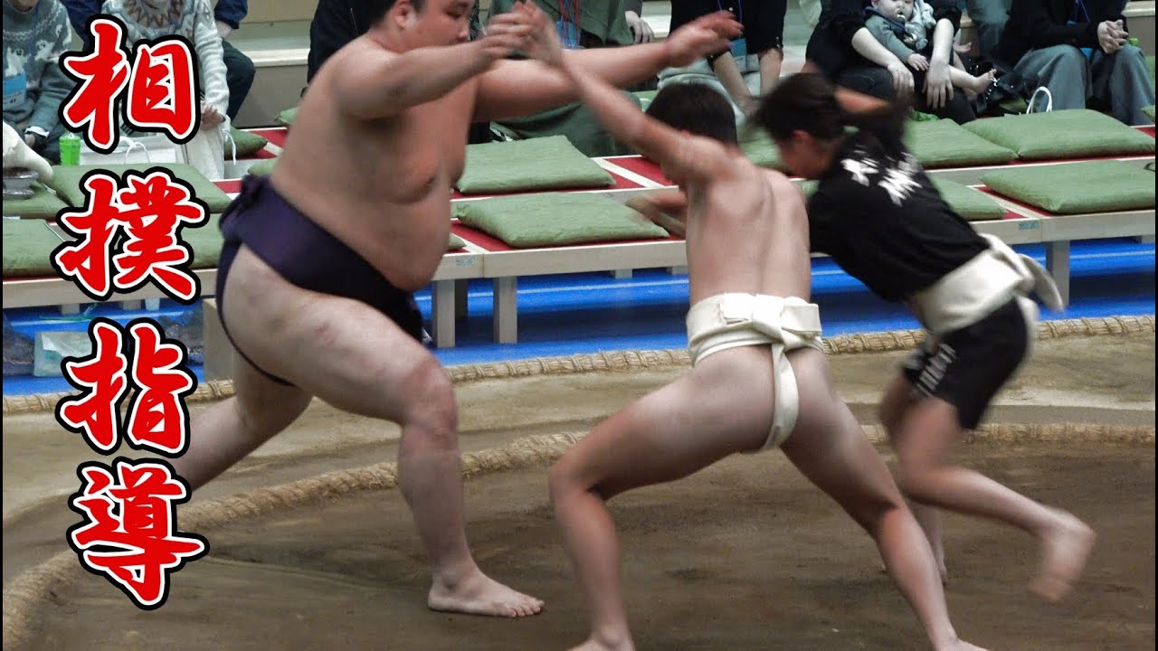 相撲指導　　第１７４回乙亥大相撲