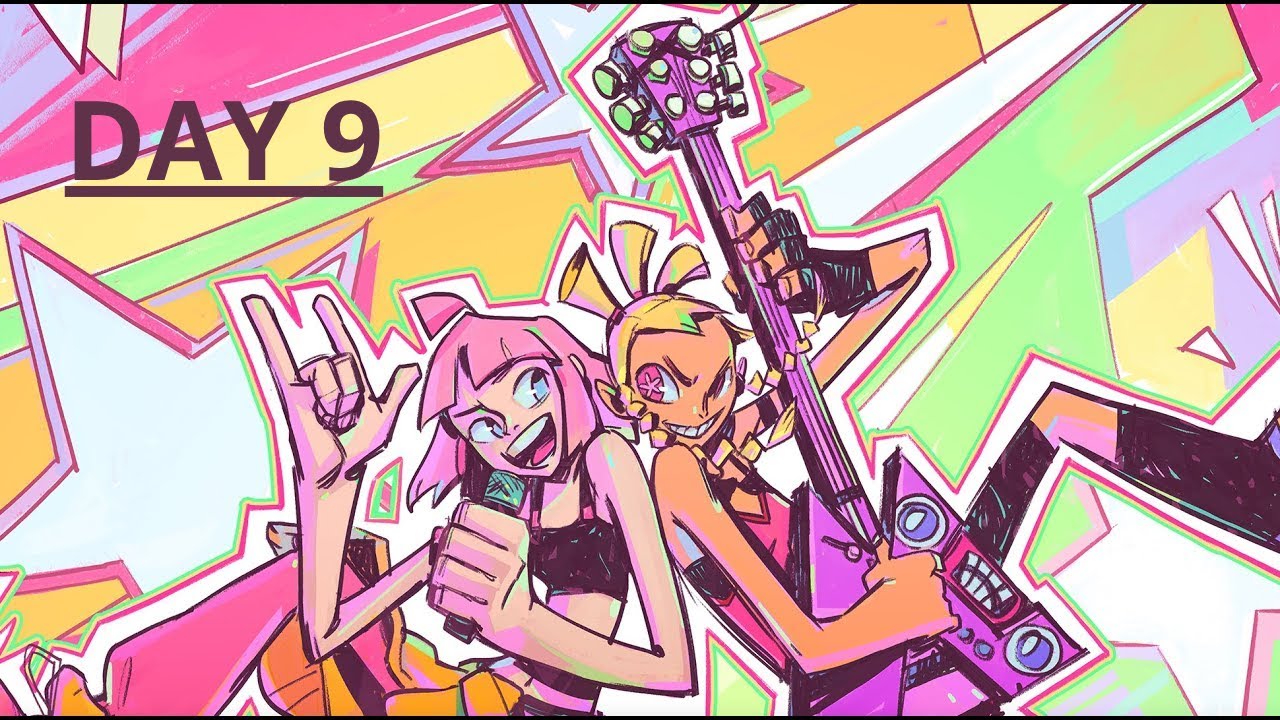 DAY 9 - Playing No Straight Roads' ending theme in UNBEATABLE until NSR2 drops