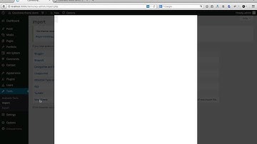 Goodnews Wordpress theme - Import sample content