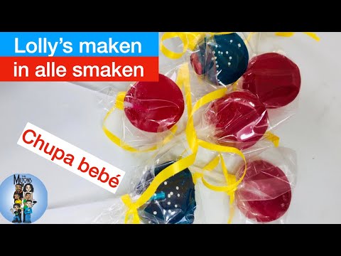 Video: Hoe Maak Je Zelfgemaakte Lolly's