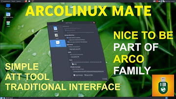 Arcolinux mate | Mate with Arco goodies and AUR access |Still a room for improvement