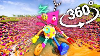 Zooble Plush 50,000 TIMES! 360° video | VR / 8K | ( The Amazing Digital Circus Animation )