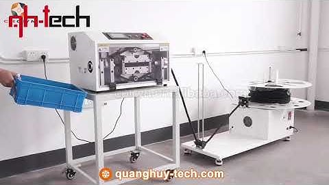 Đặc điểm Máy cắt dây nylon bện đôi | Quang Huy Tech