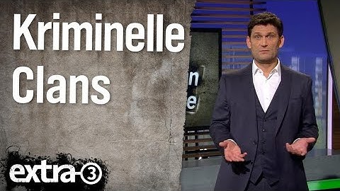 Kriminelle ausländische Clans in Deutschland | extra 3 | NDR