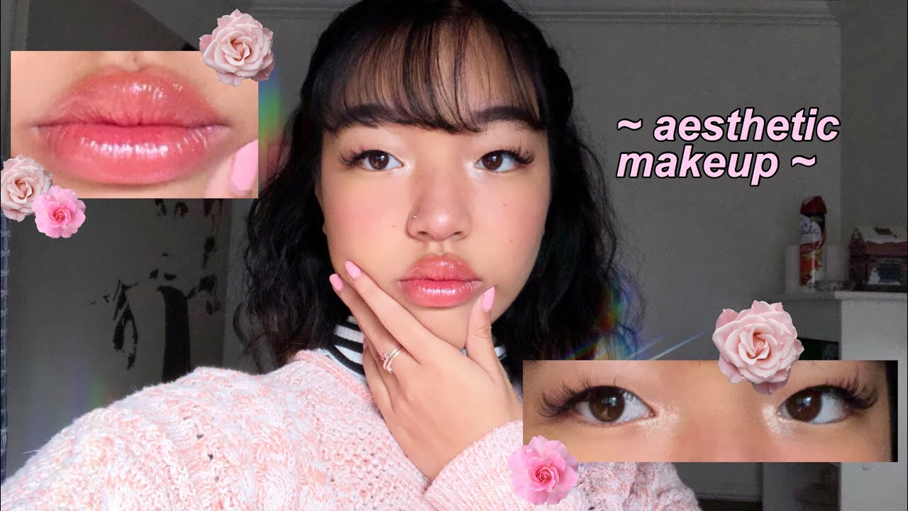 Isolere wafer vulgaritet my everyday pink ~aesthetic~ makeup + hair 🧚🏼‍♀️🌷(ep 2) - YouTube