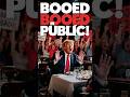 Trump Gets Booed During a Restaurant Appearance: What Happened? #shorts #trump
