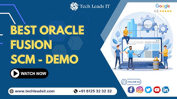 Oracle Fusion SCM Course Demo| Cloud SCM Training| Best Fusion SCM Training in Hyderabad