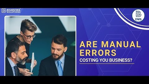 Eliminate Manual Errors and Boost Efficiency with B-DMS | Automate Your Business Processes!
