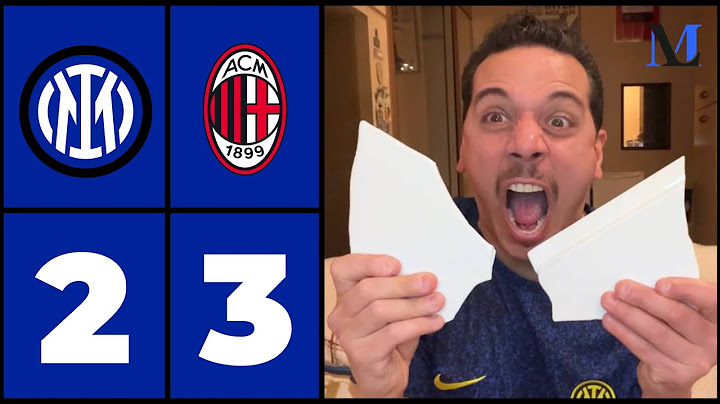 FIGURISSIMA DI MERD*! TORNANO I PIATTI! COSÌ PROPRIO NON SI PUÒ! INTER-MILAN 2-3