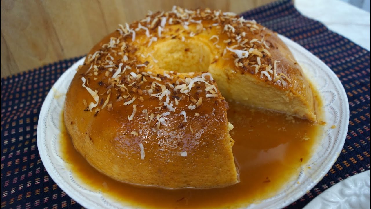 Flan de Coco - Súper Sencillo! | Mi Cocina Rápida - Karen