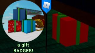 HOW TO GET a gift BADGES! silly sword game (ROBLOX)