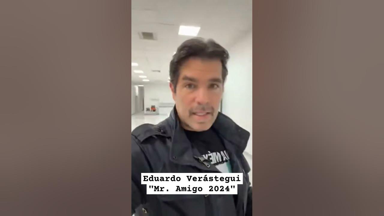 Eduardo Verástegui es nombrado Mr. Amigo 2024 en Texas, USA. mramigo 