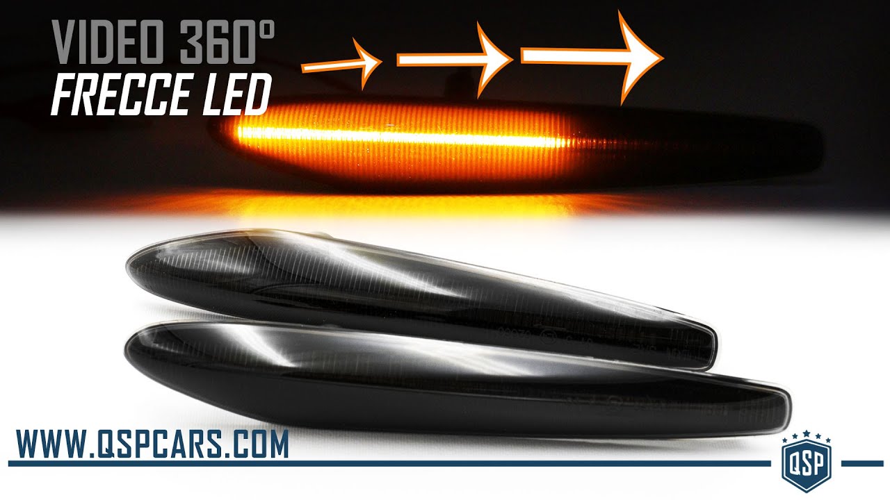 Frecce Laterali Dinamiche LED per Alfa Romeo, TEST Accensione Scorrimento Sequenziale | QSPCARS Test