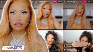 Nicki Minaj SLAMMED For Not Supporting POC In Jesy Nelson's IG Live