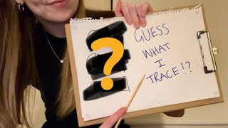 ASMR - Guess What I Trace Game/Quiz (Shapes and Words) 📝😊 screenshot 1