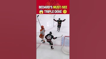 Are you KIDDING ME, Connor Bedard?! 🫨