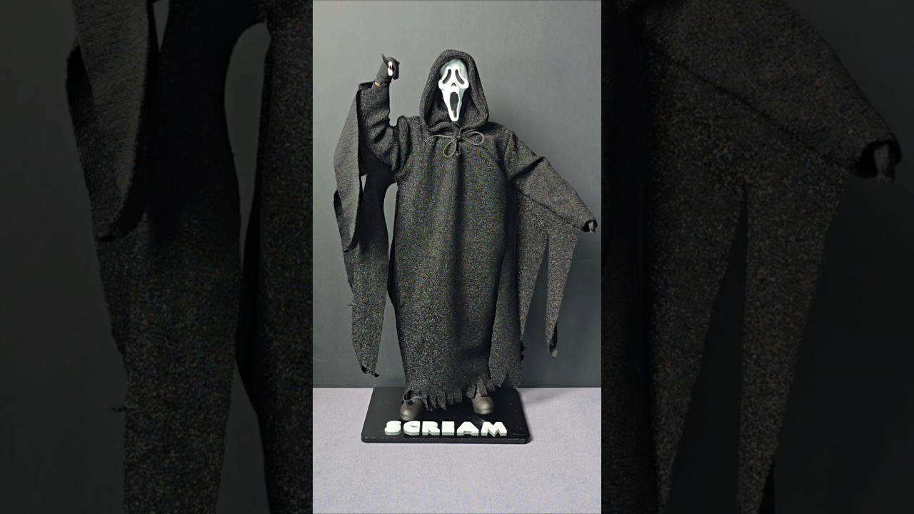 1996 Ghostface Scream 1/6 Custom Figure! #hottoys #horror
