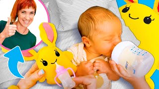 Diapers & bottles for babies and baby toys - Baby videos for kids with kids' toys & Bianca