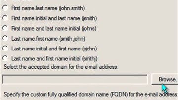 Exchange 2010 Training - Module 02 Lesson 04 Part 3 Configuring Email Address Policies