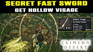 SECRET WEAPON Early in Crimson Desert | Hollow Visage Location Guide | Attack Speed Sword!
