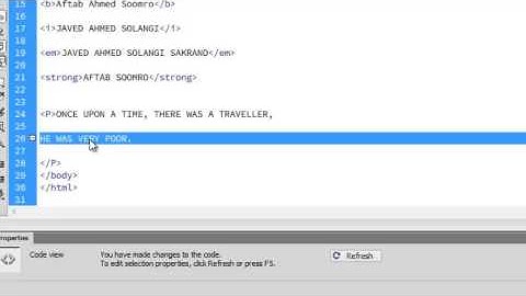 HTML CLASS 6 IN SINDHI BY AFTAB SOOMRO BHOONGARSOFT SAKRAND