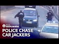 Police Chase After Car Jackers | Caught On Camera | Real Responders