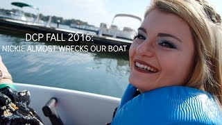 (LONG LOST VLOG): NICKIE ALMOST WRECKS OUR BOAT & LOCKS HERSELF OUT