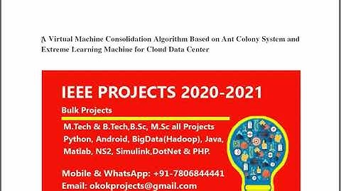 A Virtual Machine Consolidation Algorithm Based on Ant Colony System and Extreme Learning Machine fo