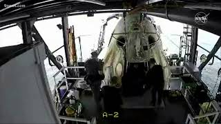 SpaceX Crew Dragon splashdown