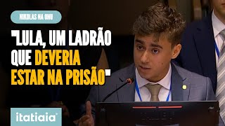 Na Onu Nikolas Ferreira Chama Lula De Ladrão E Acusa Stf De Perseguição