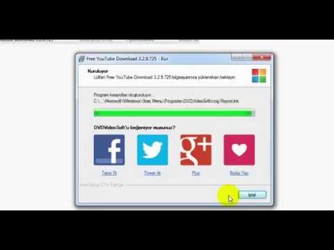 Pulsuz YouTube Video Yükləmə Proqramı