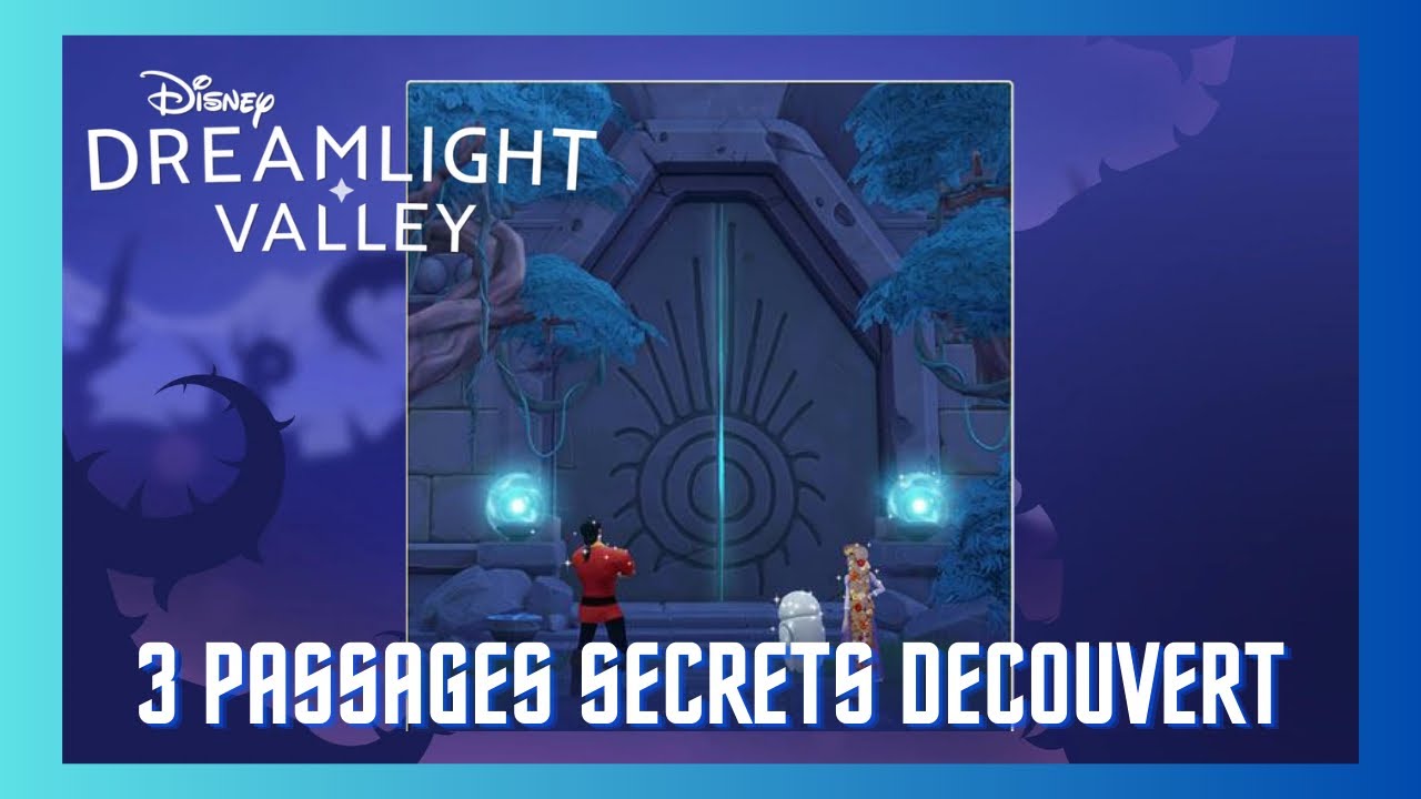 DISNEY DREAMLIGHT VALLEY 3 passages SECRETS découvert sur l’île de
