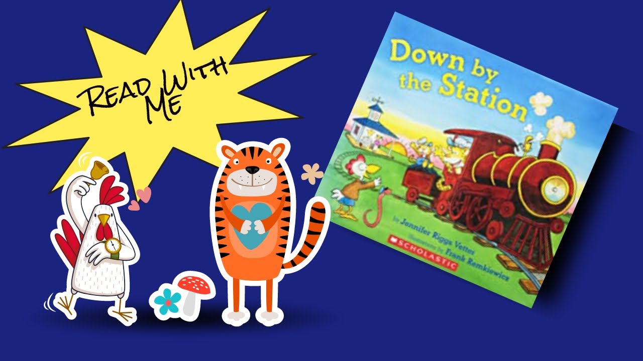 Down by the Station 絵本　英語 Amazon.com: Down by the Station: 9780152167905: Hillenbrand