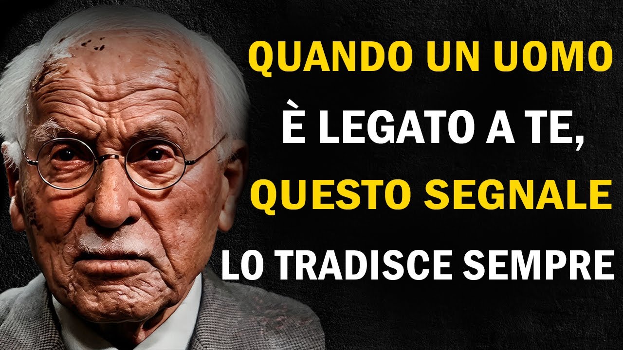 Quando un uomo è legato emotivamente, questo segno lo rivela | Carl Jung