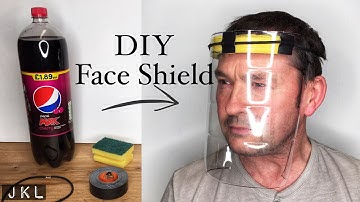 How to make a diy FACE SHIELD at home in 2 minutes! | coronavirus covid 19 visor