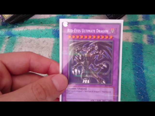 Tips Bryde igennem Foranderlig Yu-Gi-Oh Red Eyes Ultimate Black Dragon - YouTube