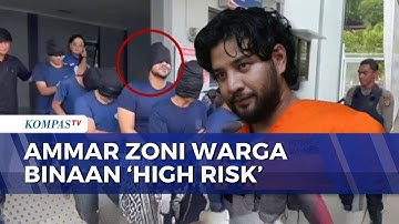 Napi High Risk! Ammar Zoni Dipindahkan ke Lapas Nusakambangan dengan Pengamanan Super Ketat