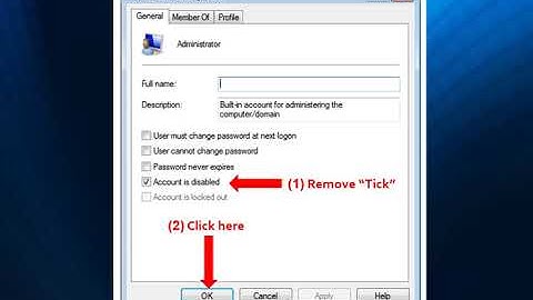 How To Enable the Built In Administrator Account in Windows 7