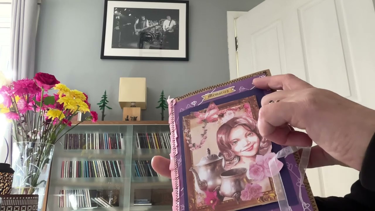 Handmade Vintage Junk Journal With Key Charm “Pretty In Pink” For Sale On Etsy - MinxCreationsUK