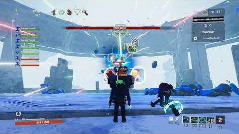 Engineer Mithrix fight {Sacrifice/Swarm}