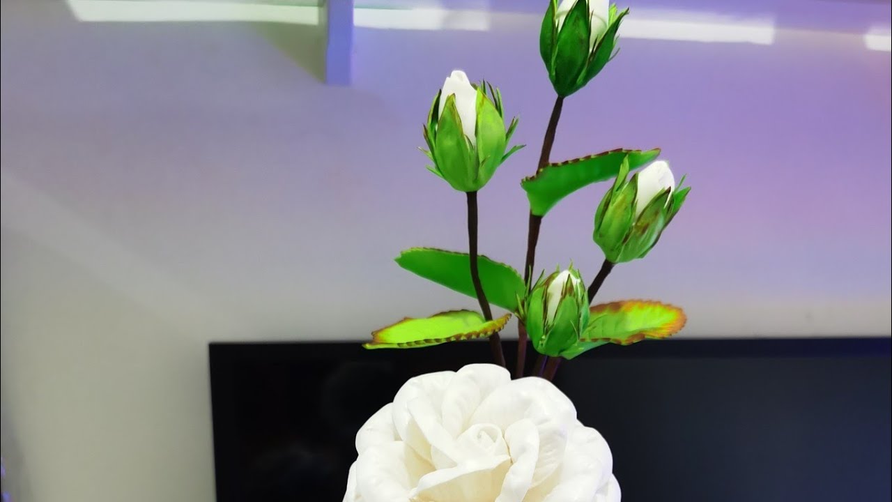 Como fazer uma linda rosa utilizando frisador