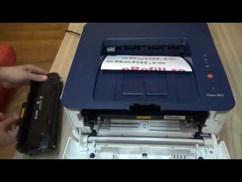 Video: Paano Muling Punan Ang Isang Xerox Laser Cartridge Na Printer