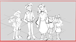 Lady and the Tramp 2 animatic (Welcome Home), except they're all humans