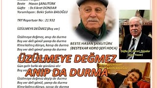 ÜZÜLMEYE DEĞMEZ-TRT.REP.NO:21932 -Dr.FİKRET DÜNDAR&HASAN ŞANLITÜRK&BEKİR ŞAHİN BALOĞLU