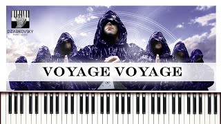 Gregorian - Voyage Voyage (piano cover)