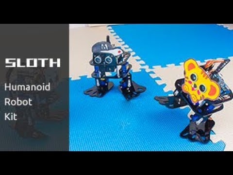 Sloth--The Cutest Arduino DIY 4-DOF Humanoid Robot Learning Kit