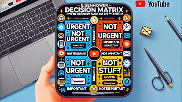 Eisenhower Decision Matrix: How to Prioritize Tasks and Get Stuff Done