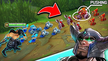 This video shows you how to Wave Manipulate on Tryndamere and win any matchup